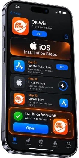 An advertisement that shows an iPhone install graphic. This guide does not supply that file.
